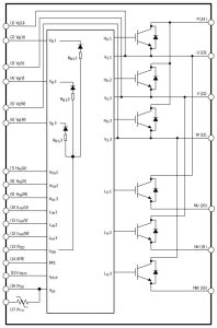 Infineon IM12BxxxC1 IGBT bridge block